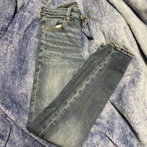 Women’s high rise skinny jeans, American eagle